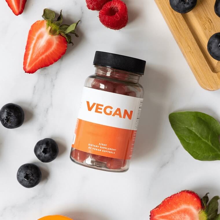 Vegan Vitamin in Jar